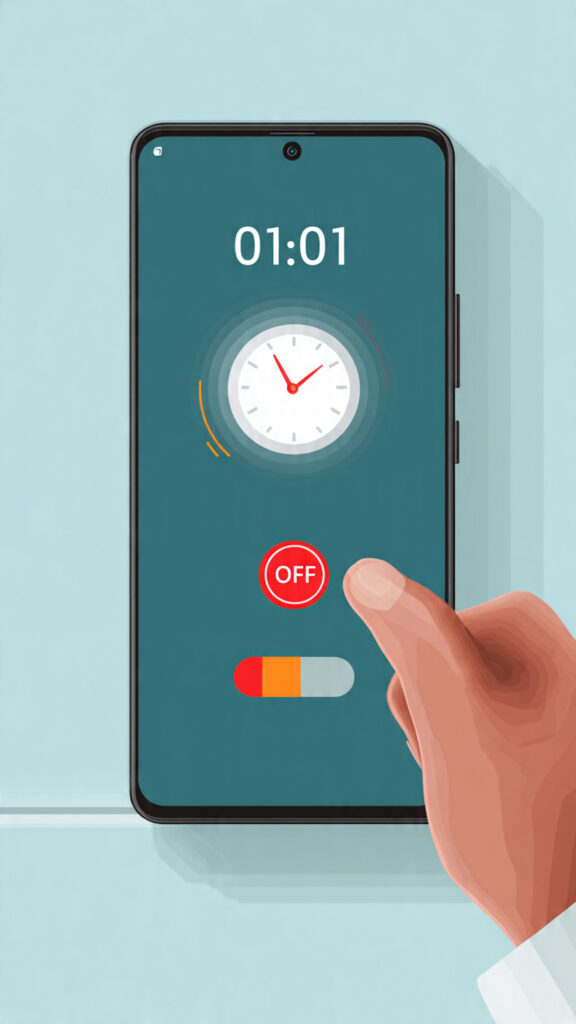 `turn off always on display to save phone battery life