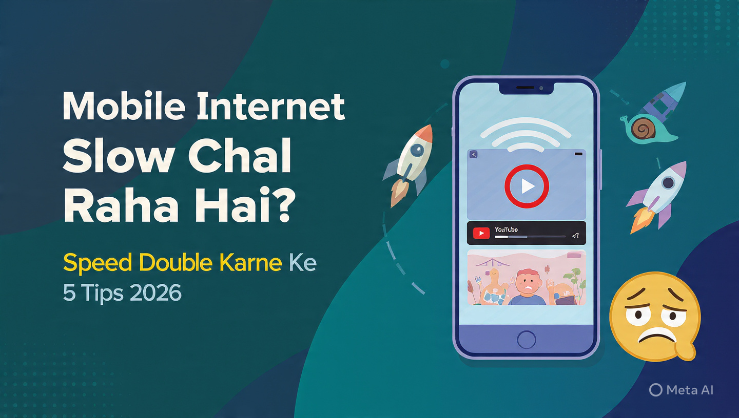 mobile internet slow speed fix 2026