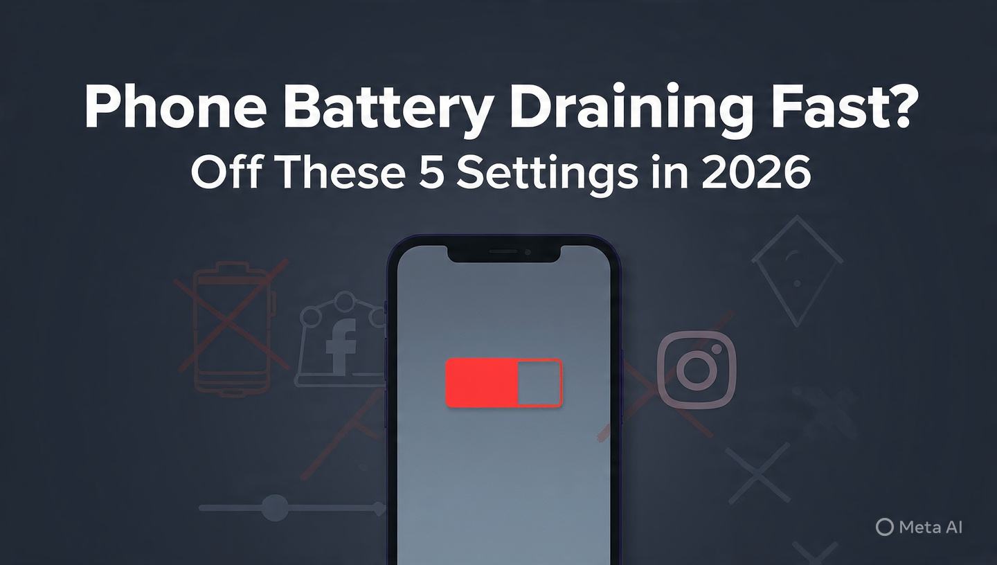 phone battery draining fast settings fix