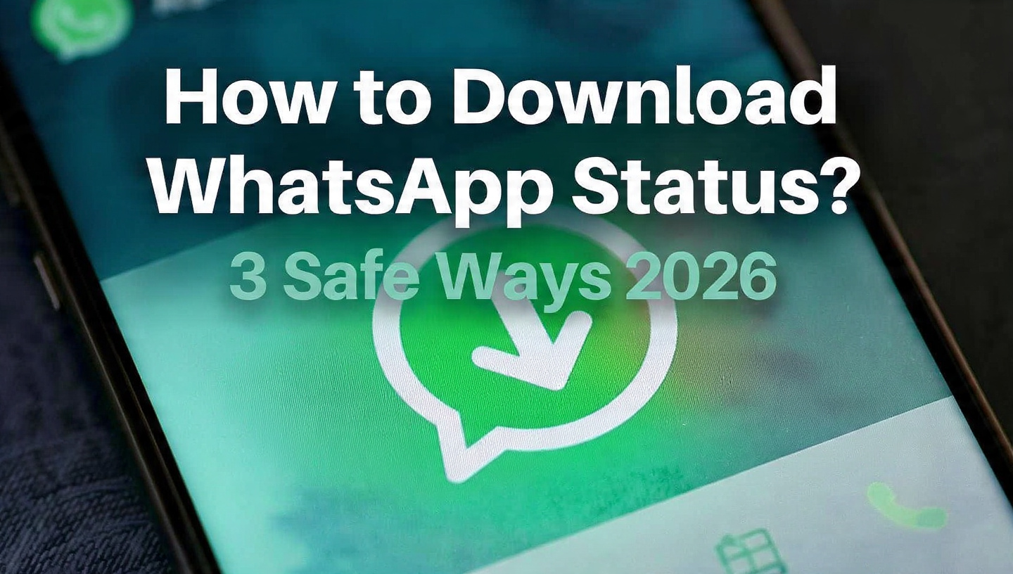 download whatsapp status without app 2026