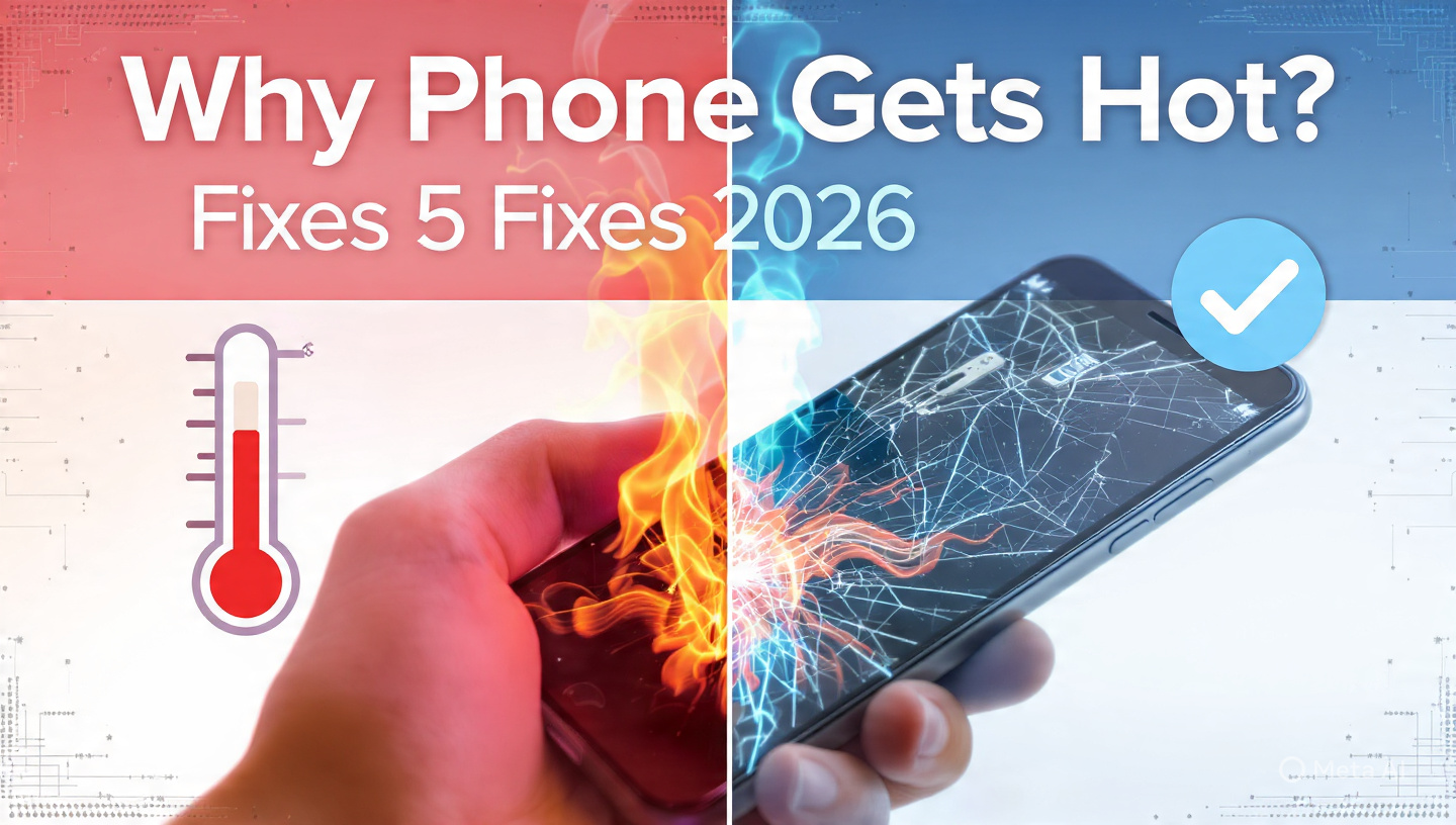 Why Phone Gets Hot Overheating Fix 5 Ways 2026