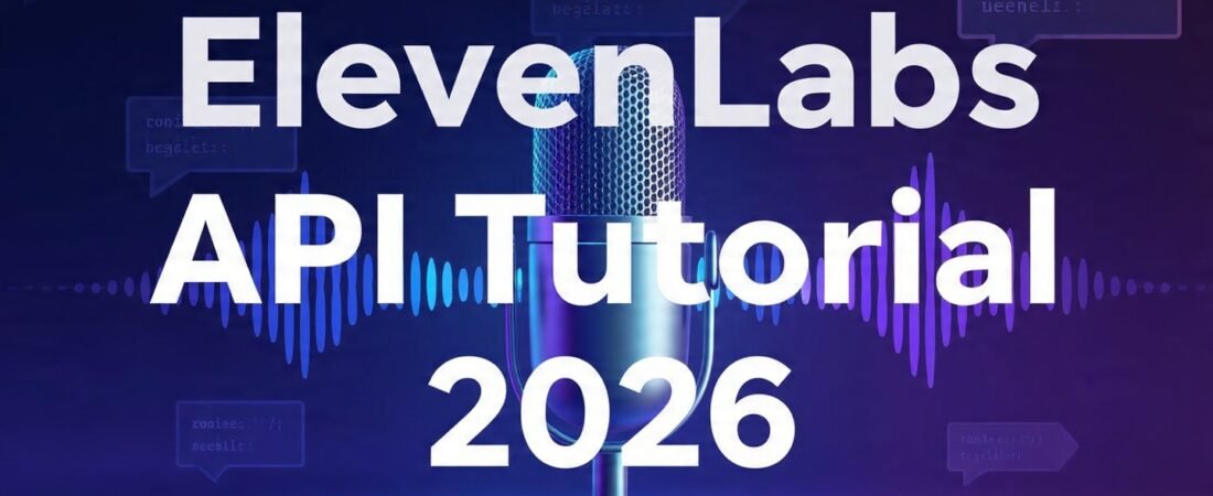 ElevenLabs API Tutorial 2026: Build Free Text to Speech Tool
