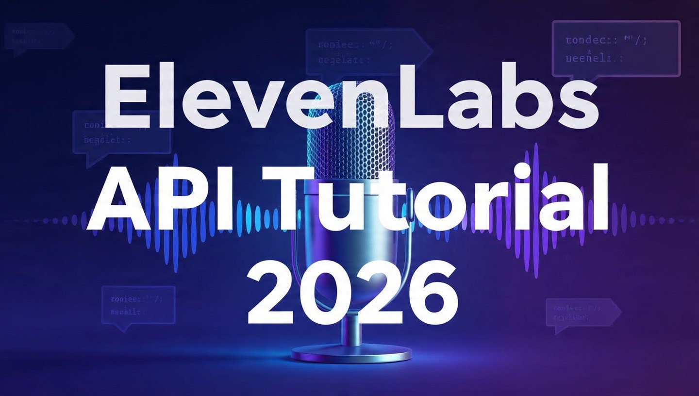 ElevenLabs API Tutorial 2026: Build Free Text to Speech Tool