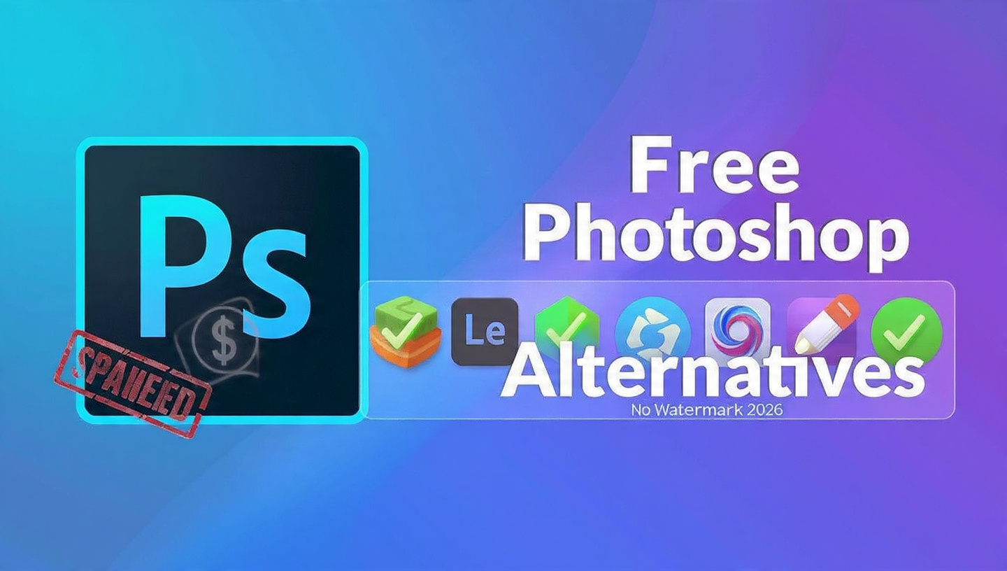 free Photoshop alternatives no watermark