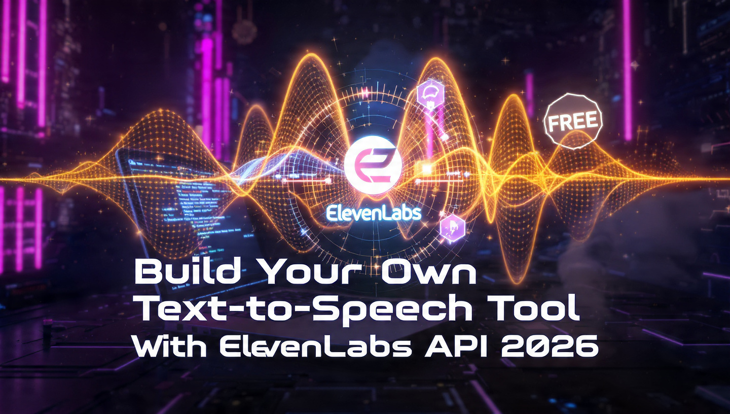 elevenlabs-api-tutorial-2026-featured-landscape.png elevenlabs api tutorial 2026 featured image ai soundwave text to speech free credit elevenlabs-api-tutorial-2026-step1-api-key-dashboard.png elevenlabs api tutorial 2026 step 1 create api key dashboard golden lock elevenlabs-api-tutorial-2026-step2-replit-setup.png elevenlabs api tutorial 2026 step 2 replit python pip install elevenlabs elevenlabs-api-tutorial-2026-step4-python-flask-code-frontend.png elevenlabs api tutorial 2026 python flask code text to speech tool ui frontend elevenlabs-api-tutorial-2026-best-voices-rachel-adam-domi-antoni.png elevenlabs api tutorial 2026 best ai voices rachel adam domi antoni free cred